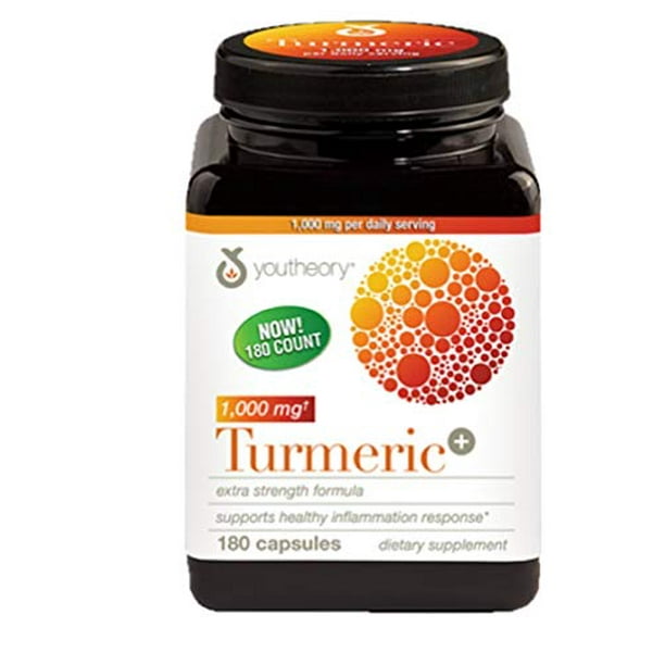 Youtheory Turmeric Extra Strength 1000mg (180 ct.)