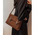 thumbnail image 5 of Kukuzhu Shoulder Bag Women Soft Message Bag Large Casual Retro Tote Bag Travel Hobo Bag Purse, 5 of 7