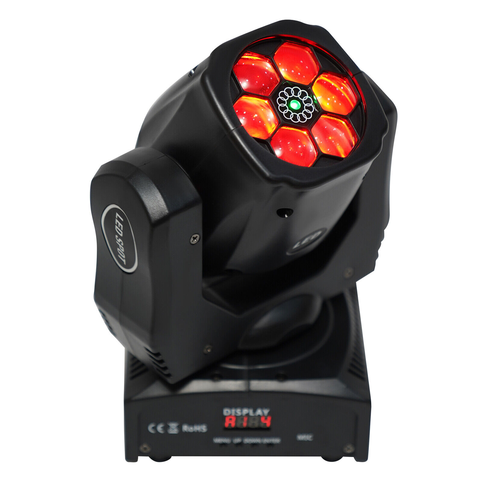 100W Moving Head Stage Light 6 LED RGBW DMX DJ Disco Stage Party Lighting