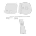 thumbnail image 4 of 7Pcs Leather Stencils Patterns Bag Templates Bag Template Ruler for Purse Making Clear Acrylic, 4 of 9