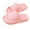 Pink, variant on Cloud Slippers for Men Women, Massage Shower Bathroom Non-Slip Quick Drying Open Toe Slipper Super Soft Comfy Thick Sole Home Slide Sandals for Indoor & Outdoor Platform Shoes