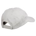 thumbnail image 4 of Bowling Strike Embroidered Low Profile Washed Cap - White OSFM, 4 of 5