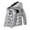 Silver, variant on Men's Fashionable Padded Jacket Autumn And Winter Padded Jacket With Down