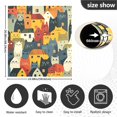 thumbnail image 3 of Cats Or Houses Dishwasher Magnetic Covers Magnet Sticker Kitchen Decor Dishwasher Refrigerator Front Door Covers Decorative Magnetic 23" x 26", 3 of 5