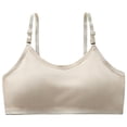 thumbnail image 6 of Wxirdiow Sports Bra Girls Girl Sport Crop Bras Cotton For Training Bras With Adjustable Straps Fixed Pads Beige Size,12-14 Years, 6 of 8