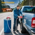 thumbnail image 5 of TaskStar 21V Cordless Diesel Transfer Pump Kit: 12GPM Self-Priming, Auto Shut-Off Nozzle & Hose, 1×4.0Ah Battery, for Diesel/Kerosene, 5 of 17