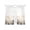 Yellow, variant on Cream Flowers Sheer Curtains 72 Inch Length 2 Panels Set, Country Pastoral Spring Floral Herbs Voile Window Treatment Rod Pocket Curtains Sheers Drapes for Bedroom/Living Room/Kitchen 52"x72"x2