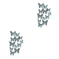 thumbnail image 3 of Mariposas Decorativas Simuladas Inteprter Colorido LK12 verde 2piezas, 3 of 6