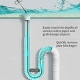 Drain Clog Remover Tool, Sink Snake Cleaner Drain Auger Sewer toilet
