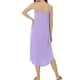 thumbnail image 3 of Vestido de pijama de lounge para mujeres INSPIRE CHIC, ropa de dormir, camisón de tirantes, noche de noche, L color púrpura claro, 3 of 5