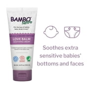 Bambo Nature Love Balm Soothing Cream for Babies - Unscented, 3.4 oz, 6 Ct