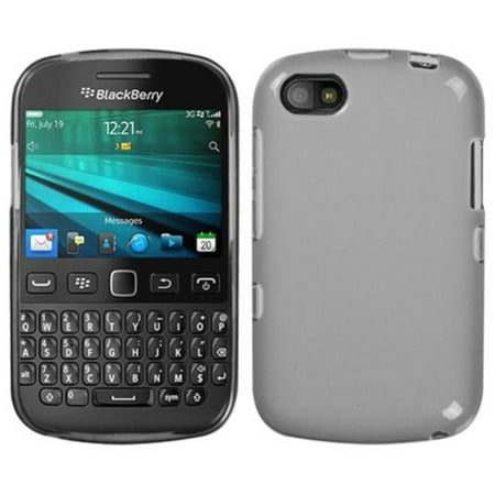 Insten Semi Transparent Smoke Candy TPU Rubber Skin Gel Case Cover Rubberized For BLACKBERRY 9720