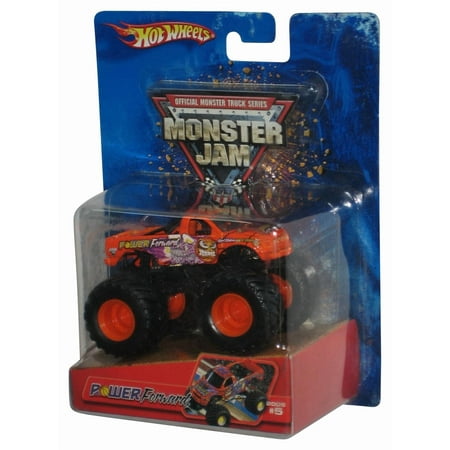 Hot Wheels Monster Jam (2005) Orange Power Forward Toy Truck #5