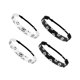 thumbnail image 4 of Pack de 4 diademas deportivas para hombre y mujer, ideales para fútbol, ​​running, fitness, pilates, gimnasio y entrenamiento., 4 of 9