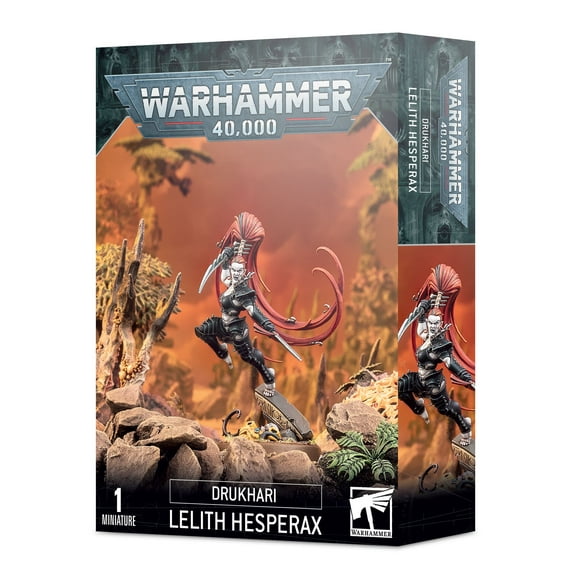 Warhammer 40,000: Drukhari Lelith Hesperax Miniature