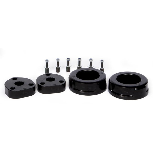 Daystar Lift Kit Suspension KC09139BK 2 Inch Front Lift; 1 Inch Rear Lift; Black Coil Spring Spacers; With Strut Spacers/Coil Spring Spacers/Installaion hardware