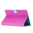 thumbnail image 2 of for Universal 7 Inch Android Tablet/Galaxy Tab A 7-Inch SM-T280 /Galaxy Tab 4 7" T230 /Onn 7 Inch Case - Soft PU Leather Folio Flip Cover Multiple Viewing Angles Stand Card Slots Case, Rose, 2 of 7