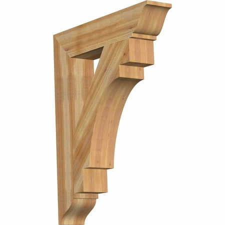 

Ekena Millwork 5 1/2 W x 48 D x 48 H Merced Traditional Smooth Bracket Western Red Cedar