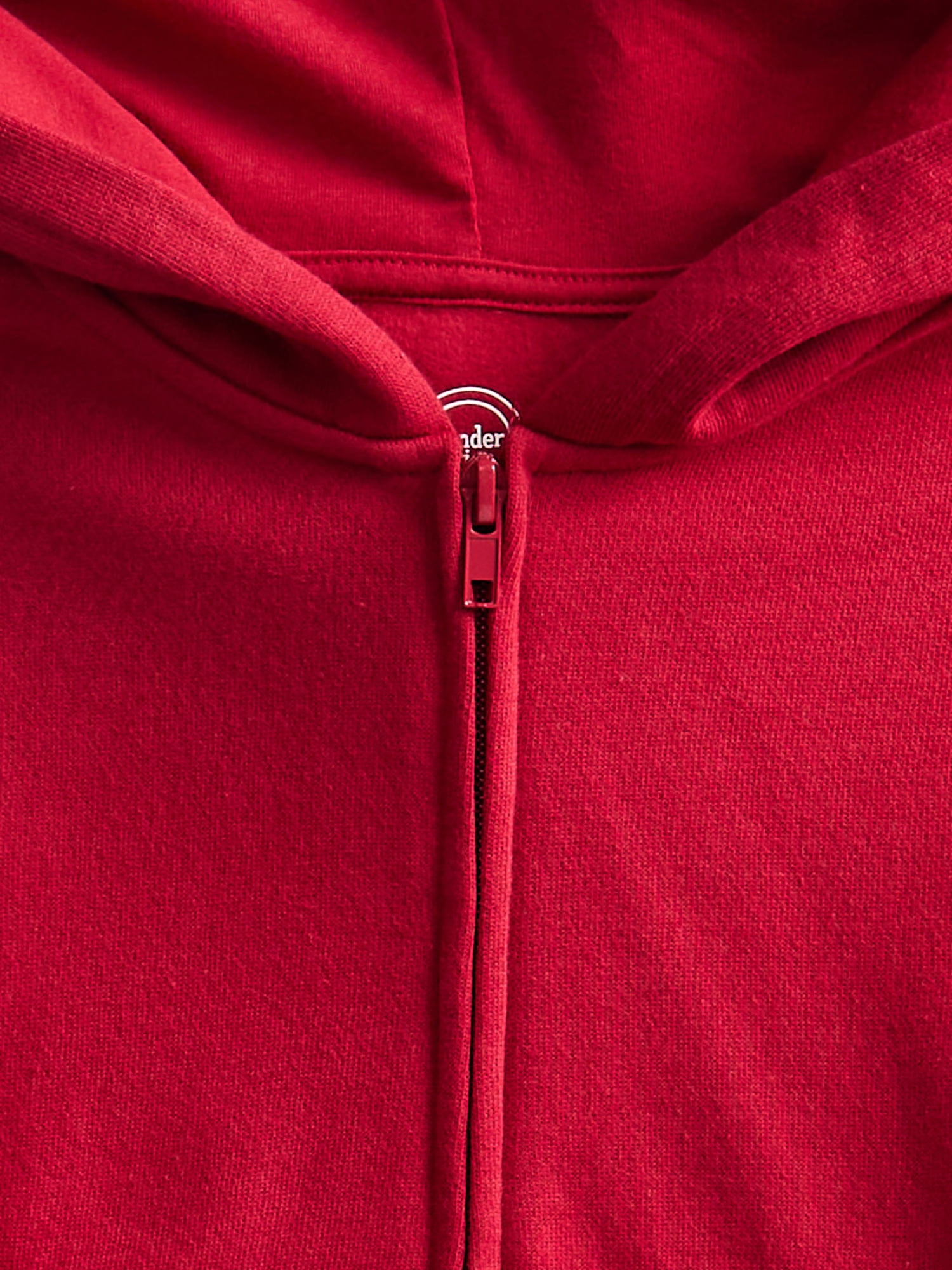 Wonder Nation Kids Full Zip Fleece Hoodie, Sizes 4-18 & Husky