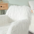 thumbnail image 3 of Faux Fur Upholstered - Soft Cushioned for Comfort - Various Indoor Rooms - Delicate and Inviting Ambiance, 3 of 6