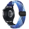 thumbnail image 1 of Nylon Braided Loop Strap For OnePlus Watch 2 3 Smart Watch Band Replace Bracelet For OPPO Watch X Realme Watch 3 S Pro Wristband Colorful blue For OneplusWatch 2 3, 1 of 6