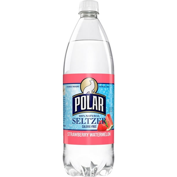Polar Seltzer Water, Strawberry Watermelon, 33.8 Fl Oz, 12 Ct Walmart