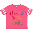 thumbnail image 3 of Inktastic I Love My Family Boys or Girls Toddler T-Shirt, 3 of 5