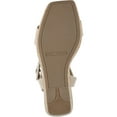 thumbnail image 3 of Marc Fisher Womens Lukey Patent Open Toe Wedge Sandals, 3 of 3