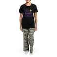 thumbnail image 4 of CafePress - One Incredible Daughter In Law Women's Dark Pajama - Women's Short Sleeve Print T-Shirt and Pants Dark Cotton Pajama Set, 4 of 7