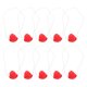 thumbnail image 1 of 10 piezas de nariz de payaso para cosplay, accesorios para disfraz de payaso, suministros para fiestas temáticas de circo, actuaciones escénicas, nariz de payaso para Halloween, 1 of 7