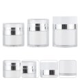 thumbnail image 3 of 3Pcs Portable Sub Jars Double-layer Lotion Bottles Portable Creams Bottles, 3 of 7