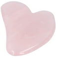 thumbnail image 1 of Peahefy Gua Sha Heart Shape Beauty Tool Natural Jade Scraping Board Massage Stone For Face Body, 1 of 8