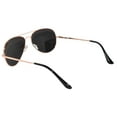 thumbnail image 5 of OWL Aviator Sunglasses Gold Metal Frame for Men and Women, 5 of 5
