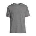thumbnail image 5 of Athletic Works Men's and Big Men's Active Tee Set, 2-Pack, Sizes up to 5XL, 5 of 5