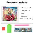 thumbnail image 4 of Kit Con Forma Especial Parcial DIY 5D Niña 30x30cm, 4 of 9