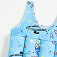 thumbnail image 4 of GYRATEDREAM Boy Girl One Piece Buoyancy Vest Swimsuit 2-6Y Toddler Kids Cartoon Flotation Swimwear, 4 of 6