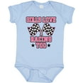 thumbnail image 3 of Inktastic Girls Love Racing Rally Flags Girls Baby Bodysuit, 3 of 5