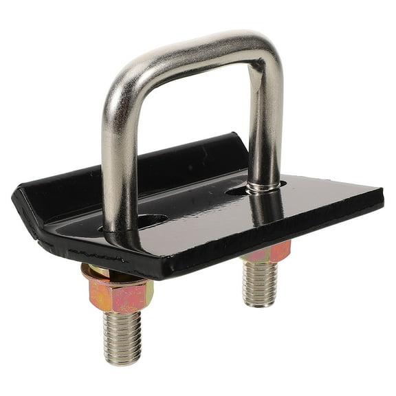 Phenofice Steel Rattle Hitch Clamp 1Pcs for Trailer Hitch and RV Accessory 3.9x3.7x3.1in