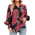 thumbnail image 1 of Ichuanyi liquidación de mujeres en la burbuja de impresión para mujeres Camiseta de manga larga ICHUANYI WER202308242993, 1 of 7