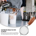 thumbnail image 2 of Colador de malla fina para cocina, cuchara con filtro de malla fina para leche de soja, café, leche, yogur, zumo, 2 of 7