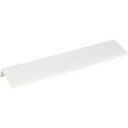 thumbnail image 7 of Atlas Homewares A863 Edge Pulls 8-13/16" Center To Center Finger Cabinet Pull - White, 7 of 7