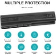 thumbnail image 2 of Spare 484170-001 484172-001 498482-001 484170-002 HSTNN-CB72 Battery for HP Pavilion DV4-2040US DV5-1010 CQ40 CQ45 CQ50 CQ60 EV06 KS524AA 462889-141 462890-542 484171-001 485041-001 497694-001, 2 of 6