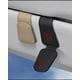 thumbnail image 2 of Clip gris para gafas de coche, clip de cuero para gafas de sol de coche, uso de tarjeta de billete para gafas de sol JM  MX-0137557FYD, 2 of 5