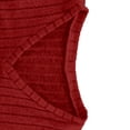 thumbnail image 6 of Noric Women Plus Size Ribbed T-Shirt V Neck Short Sleeve Fitted Pullover Tee Stretchy Soft Casual Summer Basic Top, 6 of 7