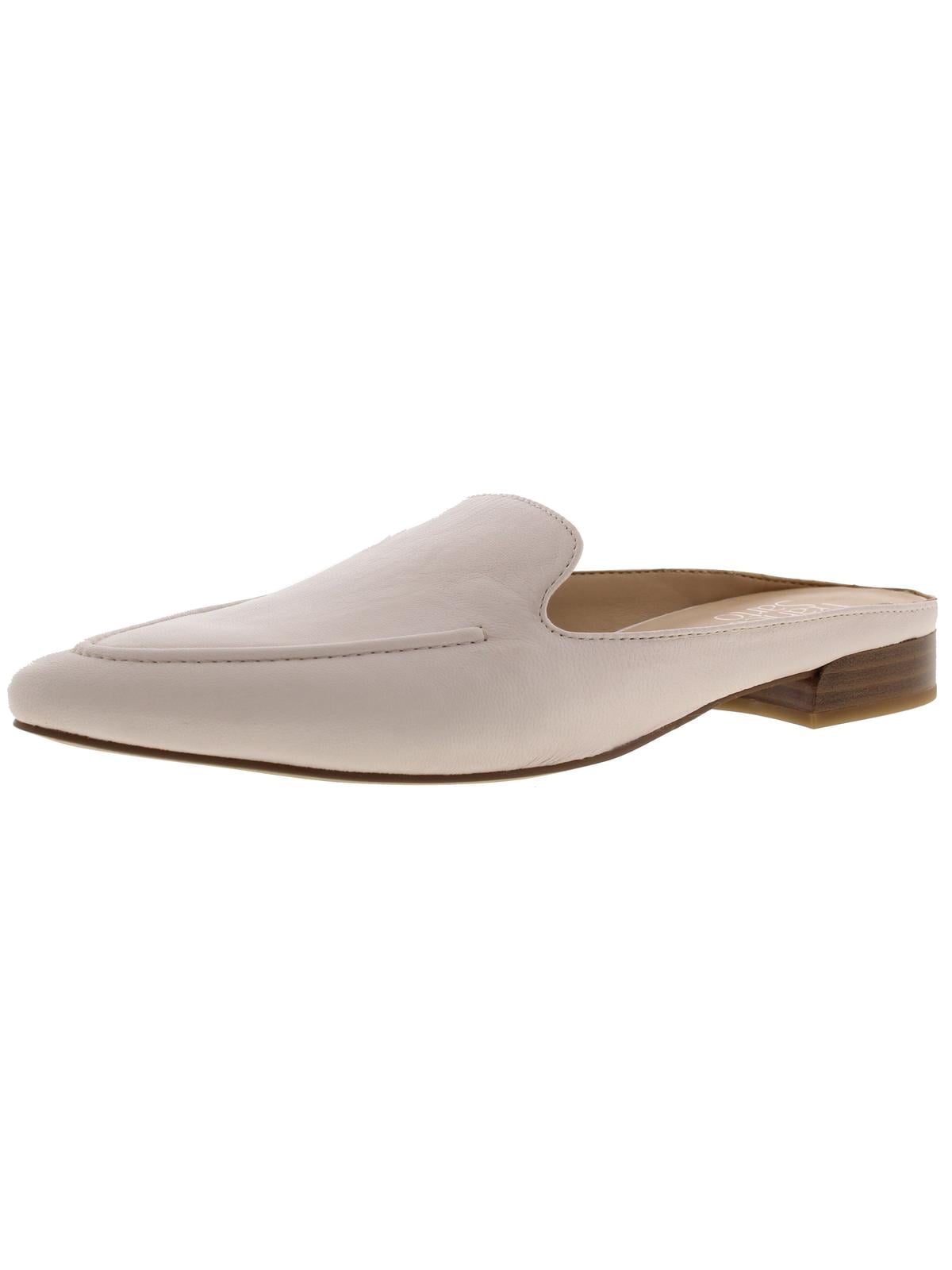 franco sarto white mules