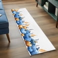thumbnail image 4 of Blue Pumpkin Fall Runner Rug 2x6 FT, Non Slip Hallway Carpet, Thanksgiving Botanical Autumn Washable Soft Floor Carpet Throw Runner Carpet Long Rug for Entryway Kitchen Bedside Sliding Door, 4 of 9