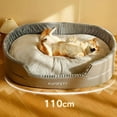 thumbnail image 2 of Pet Dog Bed Warm Cushion for Small Medium Large Dogs Sleeping Beds Waterproof Baskets Cats House Kennel Mat Blanket Pet Products ShopWise Round, 2 of 15