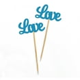 thumbnail image 3 of Darling Souvenir, Love Cupcake Toppers, Wedding Party Dessert Decorations - Pack Of 20, 3 of 3