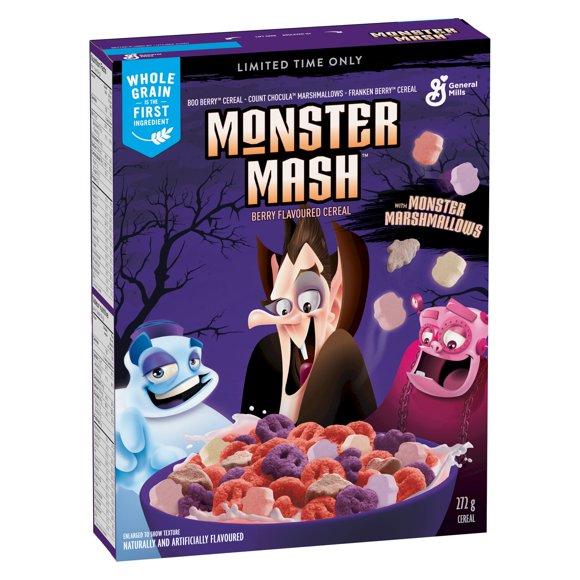 General Mills Monster Mash Berry Flavoured Cereal