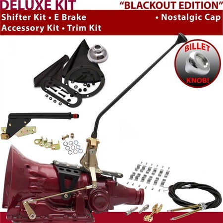 American Shifter 904 Shifter Kit Black 16 in. E Brake Cable Clamp Trim Kit for F1D89